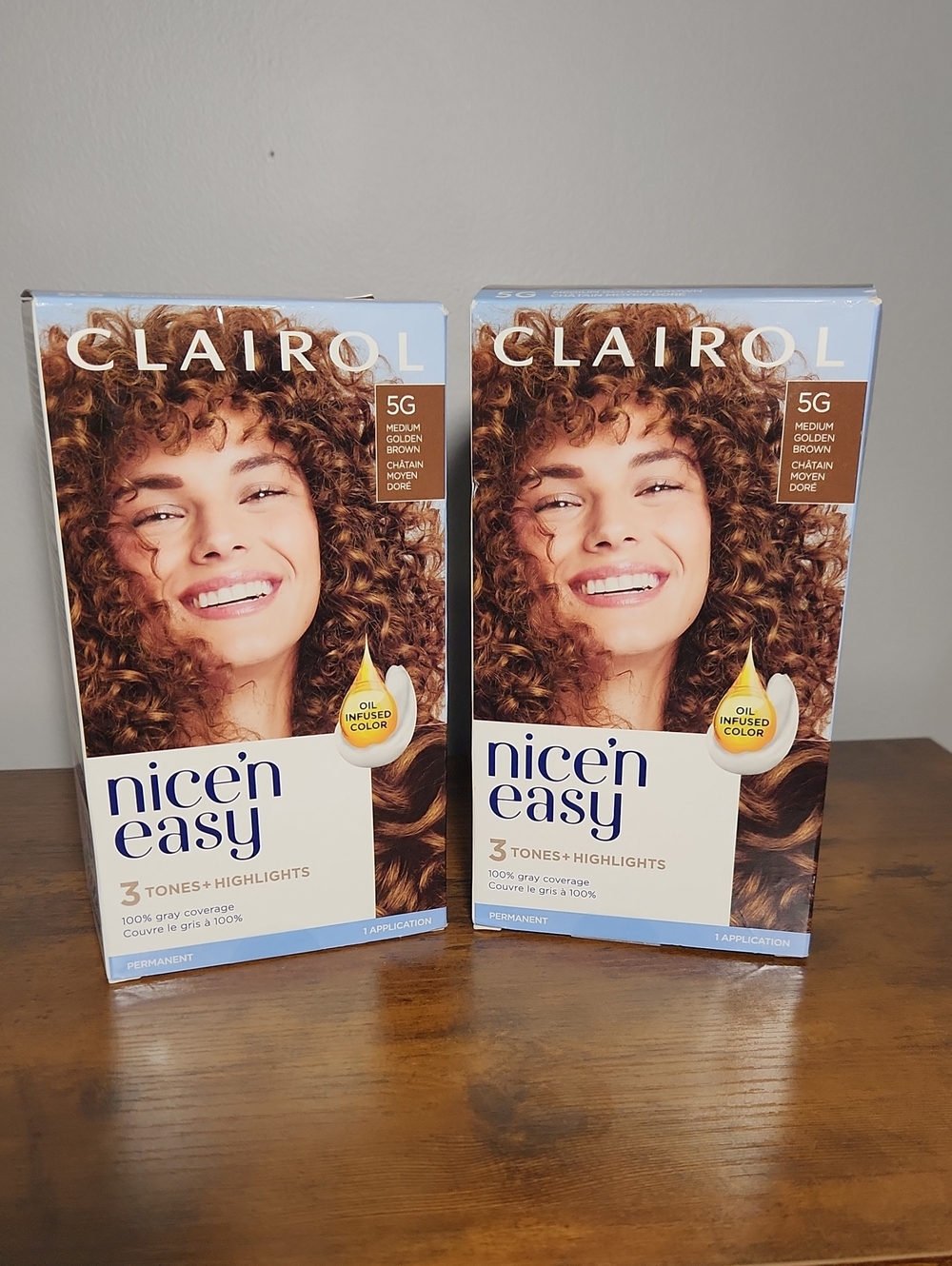 Clairol Nice'n Easy Permanent Hair Color - Medium Golden Brown (5G)